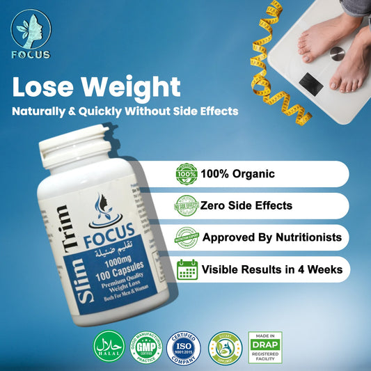Slim Trim™ – Formulated To Slim You Down By Burning Fat & Cravings Control